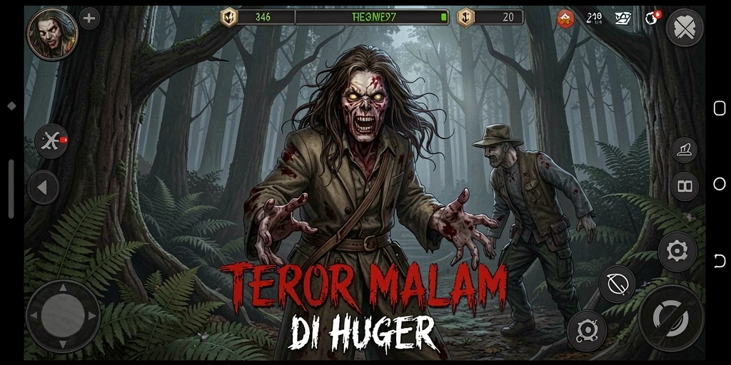 Gameplay menegangkan dari 3446 dengan suasana Horror yang mencekam.