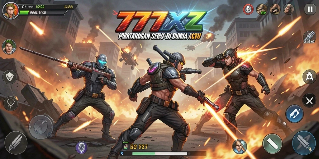 Gameplay seru dan adrenalin tinggi di 777ZX.