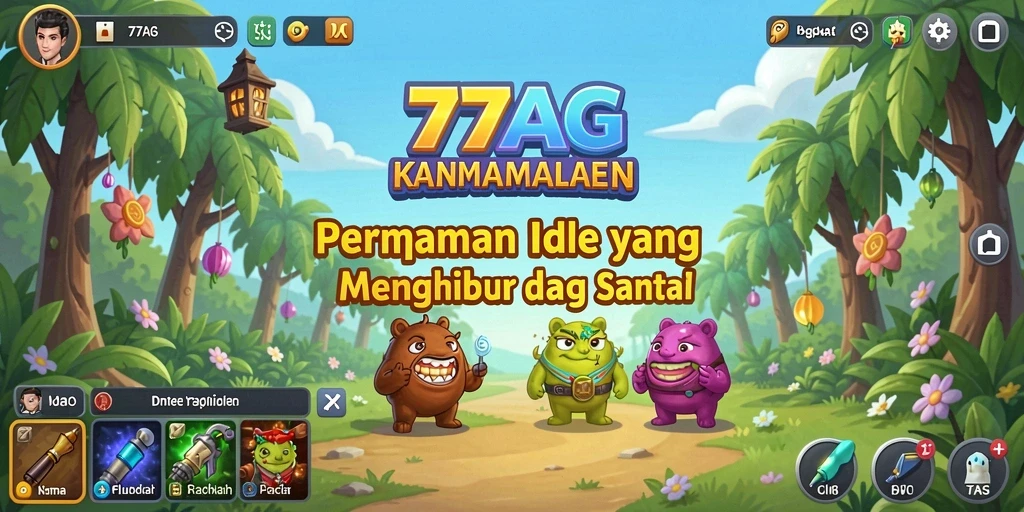 Tampilan gameplay <strong>77AG</strong> yang santai dan menarik.