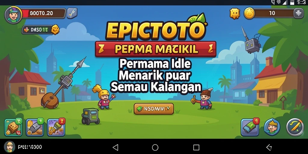 Tampilan gameplay EPICTOTO yang menyenangkan dan menarik.