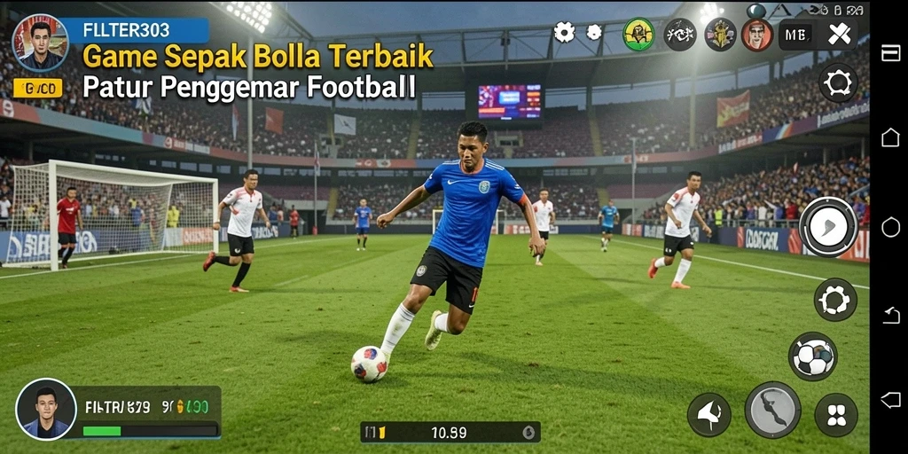 Tampilan screenshot gameplay yang menegangkan di FILTER303.