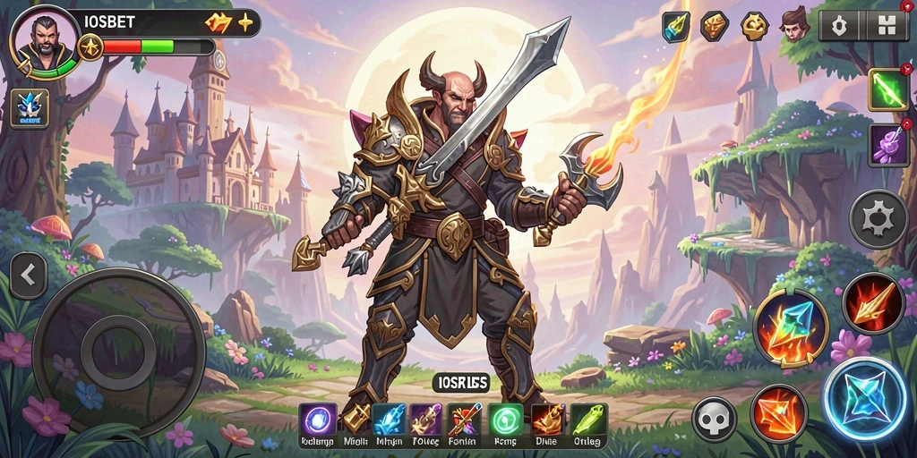 Tampilan gameplay <strong>IOSBET</strong> yang menegangkan dan penuh tantangan.