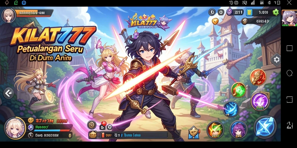 Gameplay KILAT777 yang penuh warna dan karakter unik.